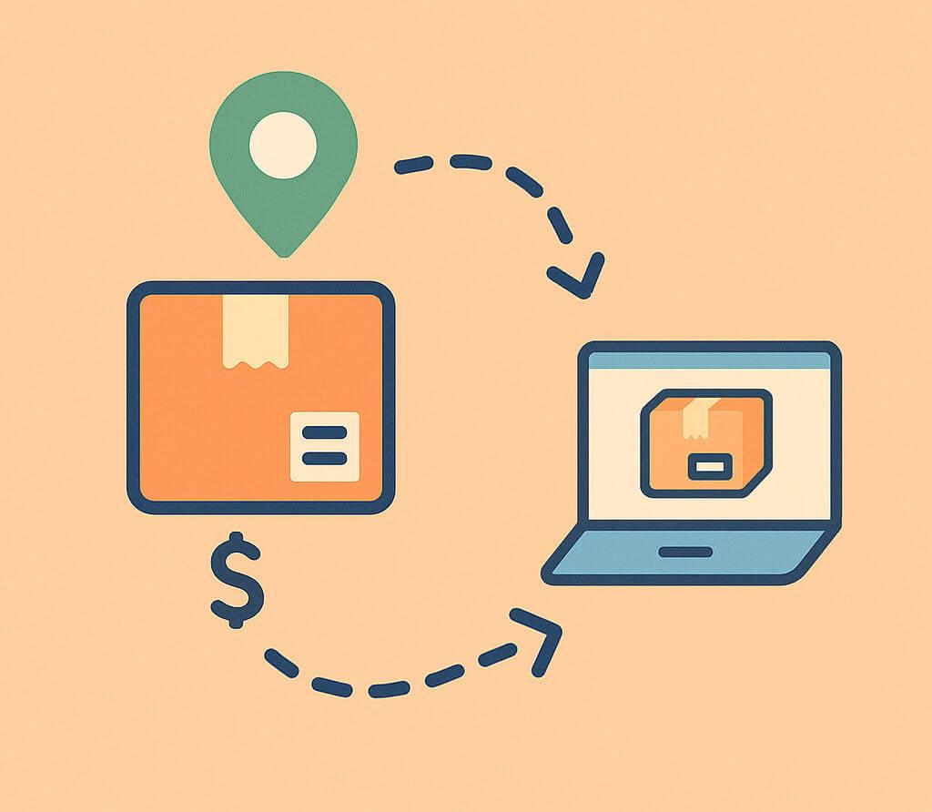 Demonstration of how simple warehousing and fulfilment process can be through Dispatch.